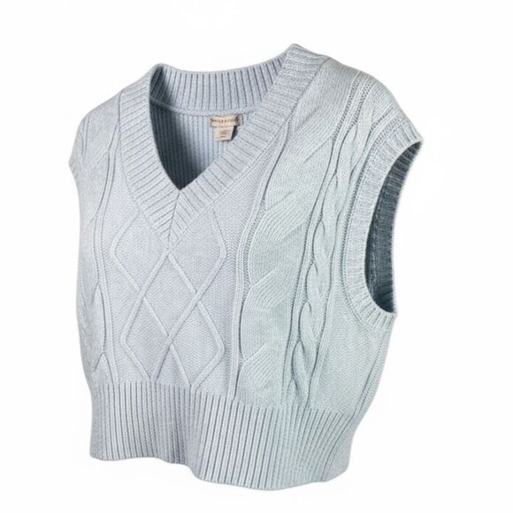 Sincerly Jules Powder Blue Sweater Vest - Picture 2 of 6